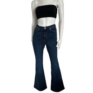 Banana Republic Premium Denim High Rise Flare Jeans